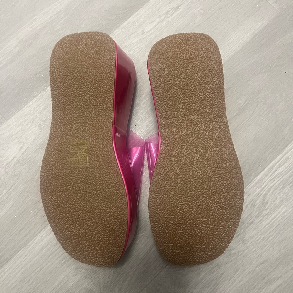 Pink Platform Sandals - Picture 3 of 3